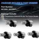 Transmission Shift Solenoid Kit F4A41 F4A42 Fits for Forte Optima Soul Endeavor Tucson Rondo Repalce OE MD758981/4631339051 (Remanufacturing)
