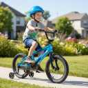 JOYSTAR 20 Inch Kids Bike for 6-9 Years Girls Boys High-Carbon Steel Frame Youth Bicycle BMX Style Children Bicycles with Kickstand Blue