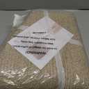 Laundry Basket,Woven Cotton Rope Laundry Hamper,100L for Decorative Storage of Dirty Clothes,Toys and Blankets in Bathroom,Baby Room and Living Room (Brown)