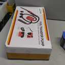 Cordless Fuel Transfer Pump with Auto-Stop, 3.2 GPM Flow Portable Fuel Pump Compatible with DeWalt 20V & Milwaukee 18V Batteries, with 51'' Hose, 3 Adapters for Diesel, Gasoline (Bare Tool), Red