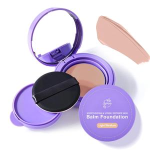 Foundation for Mature SkinHydrating Age-Defying Makeup Coverage Balm Foundation, Non-Settling Formula for Older Women, Satin Finish for All Skin Types (Medium)