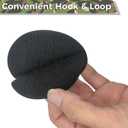 4 x Give A Stubborn Smile Wave Tactical Patch, Funny Penguin Hook and Loop Embroidered Patch, Cute Animal Morale Accessory for Jackets, Backpacks, Dog Harnesses, Army Vests, Bags and Hats