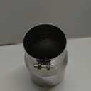 Exhaust tip -3.5 Inch Inlet Bolt on Design- Stainless Steel Car Muffler Tips 3.5" ID x 4.5"OD x 8.25''L, Silver 