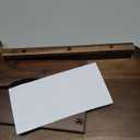 FANATU Wooden Step Stool, One Step Stool for Adults, Bedside Wooden Stool with 550lbs Capacity, Portable & Non-Slip Heavy Duty Design (Rich Walnut, 3.5in Height)