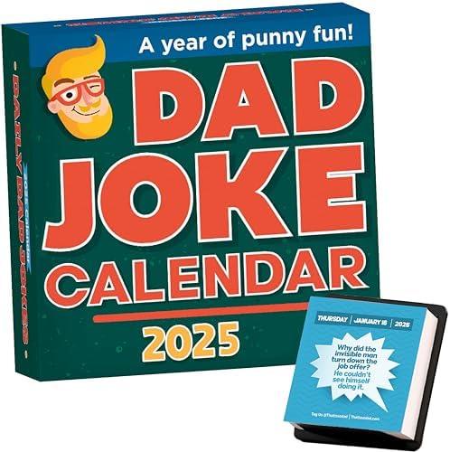 That's So Dad - Dad Joke Calendar 2025, Page A Day Tear Off Calendar Gift For The Dad Joke Lover, Great Christmas Gift, Funny Daily Dad Jokes Desk Calendar (2025 Calendar), Set Of 3
