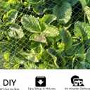 Deer Fence Netting 7.5x65Ft, Heavy Duty 1/2" Mesh Deer & Animal Barrier for Garden, Fruit Trees, Plants Protection - UV Resistant, Reusable with Zip Ties
