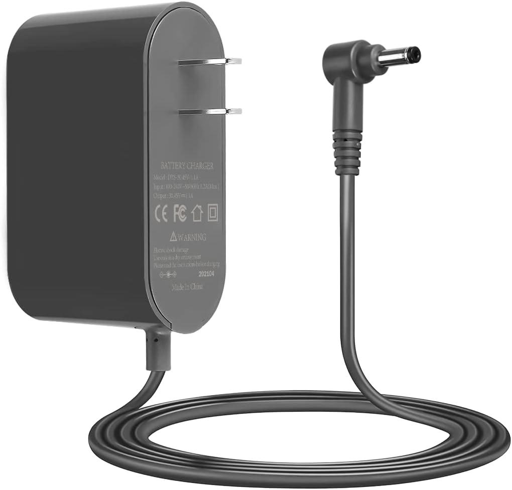 30.45V Charger for Dyson V10 V11 V12 V15 SV12 SV20 Absolute Animal Motorhead Cordless Vacuum Cleaner 217160 969350 969042 Power Supply Adapter Charging Cord