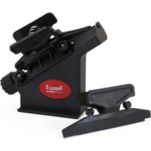 Fletching Jig with Straight Helix Clamps Adjustable Fletch Tool Feather Stick Kit for DIY Repair Arrows Bolts (Black)