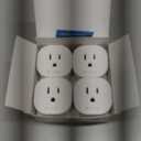 meross Matter Smart Plug Mini, FFS Easy Setup, 100% Privacy Smart Outlet, Compact Size, Support Apple Home, Alexa, Google Home with Schedule and Timer, App and Voice Control, 2.4G Wi-Fi Only (4 Pack)