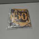 30th Birthday Decorations - 12 PCS Black Gold Happy 30th Birthday Banner 30th Hanging Swirls Streamers Surprise 1996 Honeycomb Centerpieces Table Decorations for Birthday Party Supplies Favors