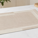 Bosap Beige Bath Mat