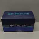 Huhu Sleep Firm Pro Cube Pillow for Side Sleeper, Cooling Memory Foam Pillows with Two Side Four Types of Softness for Neck and Shoulder Pain, 24"x12"x6"