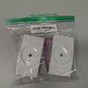 Wall Nanny - Baby Gate Wall Protector (Made in USA) Protects Walls and Doorways from Pet Gates - for Pressure Mounted Indoor Safety Baby Gates - White (1-Pack)