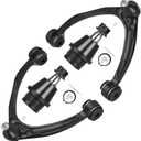 Front Upper Control Arm(Forged Steel) with Ball Joint Suspension Kit Fit for 2007-2016 GMC Sierra Chevrolet Silverado 1500 2007-2013 Suburban Avalanche Tahoe Escalade Yukon - 4pcs