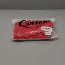 QINSEN Womens Long Sleeve Shirts 2025 Trendy Casual Henley Tops Slim Fitted Basic T-Shirts Fashion Outfits, Red, L