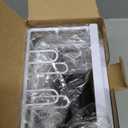 REINHARDT Shower Caddy Hanging, Rustproof Shower Caddy Anti-Swing Shower Organizer Over Showerhead No Drilling Shower Racks with Soap Holder Multi Hooks Bathroom Storage for Shampoo Sponge, Black (24.4)