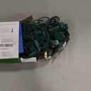 PREXTEX 100 Count Clear Christmas Lights - 20 ft Ultra Bright String Lights with Green Wire for Indoor and Outdoor Use, Christmas Trees, Holidays, Patios and Garden