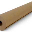 IDL Packaging 18" x 2160" (180 feet) Popular Pack Brown Kraft Paper Roll - USA-Made Perfect Craft Wrapping Paper for Packing, Moving, Shipping - 100% Recycled Natural Wrap Material