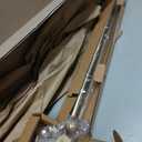 Ivilon Drapery Window Curtain Rod - End Cap Style Design 1 Inch Pole. 28 to 48 Inch Color Warm Gold