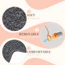 4 x FRESHME 3D Eye Mask with Ear Loop - Lash Extensions Blackout Blindfold Glasses Sleep Mask with Removable Ears Plugs for Sleeping Noise Cancelling Travel Airplane, Eye Cover for Women Men Side Sleeper