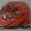 Woods Outdoor Extension Cord, 100 Ft 16 Gauge 3 Prong, Lawn & Garden, Orange, 0269