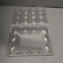 WIKDAY Egg Cartons Cheap Bulk 100 Pack 12 Count Plastic Clear Dozen Reusable Empty Egg Containers for Chicken Eggs Storage 
