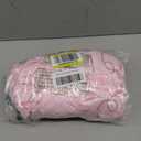 Fanqisi Pink Round Tablecloth 3D Rosette Sequin Satin Table Cloths 90 Inch Spring Table Cover for Wedding Anniversary Outdoor Ceremony Birthday Party Decorations