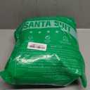 Green Santa Claus Costume for Men Furry Santa Suit Deluxe Complete Adult Santa Costume for Christmas Cosplay Holiday (XX-Large)