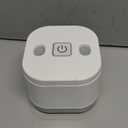 Ultrasonic Retainer Cleaner Machine - Ultrasonic U-V Cleaner for Dentures ligner, Mouth Guards, Braces, Toothbrush Heads, 45kHz Ultrasonic Retainer Cleaner for All Dental Appliances, Jewelry (White)