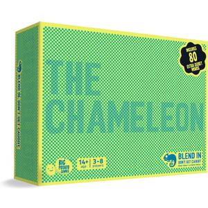 The Chameleon: Award-Winning Bluffing Board Game for Family, Adults & Friends | Includes 80 Extra Secret Words | Who is The Imposter?