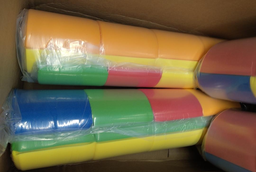 Colored foam mats