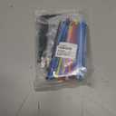 200 Pcs Heavy Duty Nylon Cable Ties for Automotive Body & Trim Clips, Self-Locking Zip Ties for Car Body, Replacement Parts & Outdoor Use - Strong Adjustable Plastic Fasteners