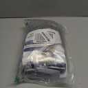 NeColorLife Ottoman Cover Square Velvet Ottoman Slipcover Thick Stretchable Footrest Stool Covers with Elastic Band for Ottoma (Small Size,Dark Grey) Length:27"-30",Width:27"-30")