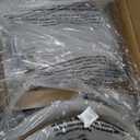 Upholstered Counter Height Bar Stools Set of 4, Kitchen Island Stools with Back, Modern Counter Stools Island Bar Chairs with Wood Legs for Kitchen Island Dining Room Bar, Light Grey