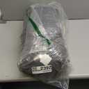 Bedsure Calming Dog Bed for Small Dogs - Donut Washable Small Pet Bed, 23 inches Anti-Slip Round Fluffy Plush Faux Fur Large Cat Bed, Fits up to 25 lbs Pets, Dark Grey