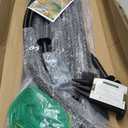 7ft Garden Arch Trellis for Climbing Plants Outdoor-Heavy Duty Metal Cucumber Trellis for Raised Beds- Tall Steel Vegetable Arbor with Strong Bolt Assembly & Outdoor-Ready Stakes (71"L70"W82"H, Black)