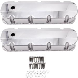 Fabricated Aluminum Tall Valve Covers Compatible for Big Block Chevy BBC 396 427 454 502 Fabricated Aluminum Tall Valve Covers Compatible for Big Block Chevy BBC 396 427 454 502