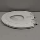 Mayfair NextStep2 Toilet Seat with Built-In Potty Training Seat, Slow-Close, Removable that will Never Loosen, Elongated, White