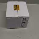 BESTTEN 50 Pack 1 Gang Screwless Decorator Wall Plate, USWP6 Gloss Snow White, Decorative Outlet Cover, Decor Light Switch Face Plate, H4.69” x W2.91”