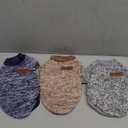 3 Pack Dog Sweaters for Small Dogs Girl Boy Winter Fleece Clothes Warm Soft Dog Sweatshirt Outfit for Dogs Cats Pet Apparel, Size: XS