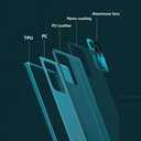 For Samsung Galaxy Note 20 Ultra Case with Leather Quality and Full Metal Lens Back,Slim Cover,Anti-Drop,Orange