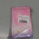 HEJIN 30PCS Tie Dye Party Bags with Stickers, Pink and Purple Small Gift Bags, Mermaid Unicorn Birthday Party Favors Bags for Girls Goodie Bags for Kids Birthday Party, Baby Shower, Halloween, Wedding