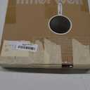 Stainless Steel Crepe Pan - 10 Inch Nonstick Crepe Pan, Stainless Steel Honeycomb Coating Pancake Pan, Non Stick Flat Skillet Tawa Dosa Tortilla Griddle Pan, Induction Compatible, PFOA Free (10 Inch, Silver)