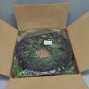 Gatijan 26 Inch Pine Wreath Christmas Wreaths for Front Door Real Touch Large Wreath Artificial Cedar Green Wreaths for Walls Windows Porches Farmhouse Indoor Outdoor Xmas Winter Holiday Home Decor