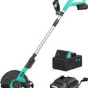 20V Cordless Lawn Edger, Brushless Edger Lawn Tool with 9" Blade, 3 Cutting Depths, 4.0Ah Battery & Charger Included, Lightweight Battery Powered Yard Edger for Sidewalks, Driveways & Lawn Borders