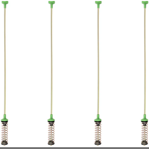 WA45N3050AW/A4 WA45T3200AW/A4 WA44A3405AP/A4 WA45T3400AV/A4 Washer Suspension Rods(4 Pcs) for Samsung WA40A3005AW/A4 WA41A3000AW/A4 WA44A3405AV/A4 WA44A3405AW/A4 WA45T3400AP/A4 WA45T3400AW/A4