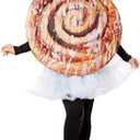 Seasons Cinnamon Roll Costume Halloween Food Costume Bread Cosplay Dress for Men Women
