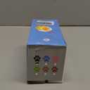 QUMY Dog Shoes for Large Dogs, Medium Dog Boots & Paw Protectors for Winter Snowy Day, Summer Hot Pavement, Water-Resistant in Rainy Weather, Outdoor Walking, Indoor Hardfloors Skid-Resistant Sole (Size 6: 2.6''x3.0''(W*L) (Pack of 4))