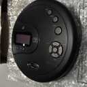 GPX PC332B Portable CD Player with Anti-Skip Protection, FM Radio and Stereo Earbuds - Black