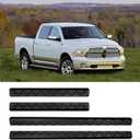 BIBLOZ ABS Material Door Sill Protector Compatible with Dodge RAM 1500 Classic 2019-2024 and RAM 1500(Crew Cab 5.6 ft) 2009-2018 Accessories Door Sill Guards Trim(not for RAM 1500 2019-2024)